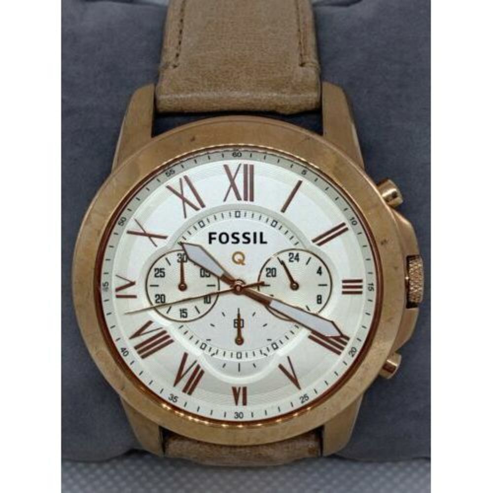 Fossil NDW1 Unisex Smartwatch Gen 1 Chronograph Leather Tracker Bluetooth C224